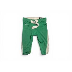 Vintage Nike Pro Green & White Football Pants Men's Small S